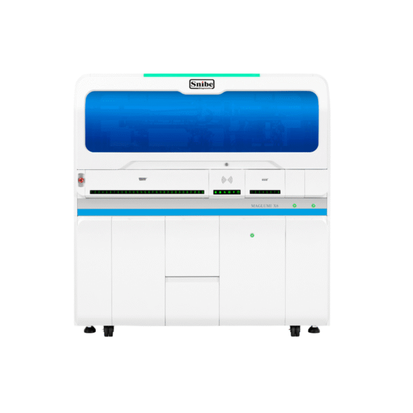 Analizador automatizado de quimioluminiscencia (CLIA): SNIBE MAGLUMI X6